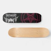 pentagram, satanisme, blitz skateboard (Horizontaal)