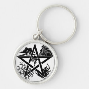 Pentagram Sleutelhanger