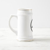 Pentagram Stein met Citaat Bierpul (Links)