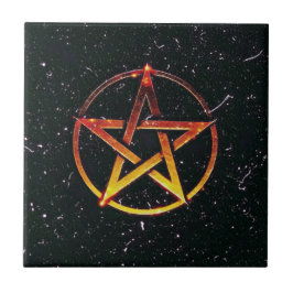 Pentagram Tegeltje