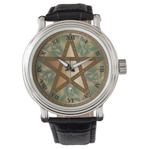 Pentagram, Tri-Quatra & Celtic Knot-1 horloge