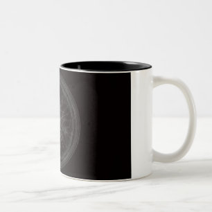 Pentagram Tweekleurige Koffiemok