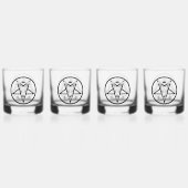 Pentagram Whisky Glas (Voorkant)
