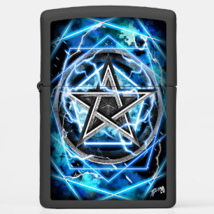 Pentagram wicca Zippo Lighter