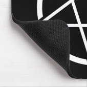 Pentagram (wit) nr. 1 muismat (Hoek)