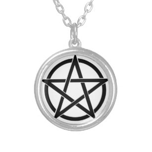 Pentagramme de collier de Wicca