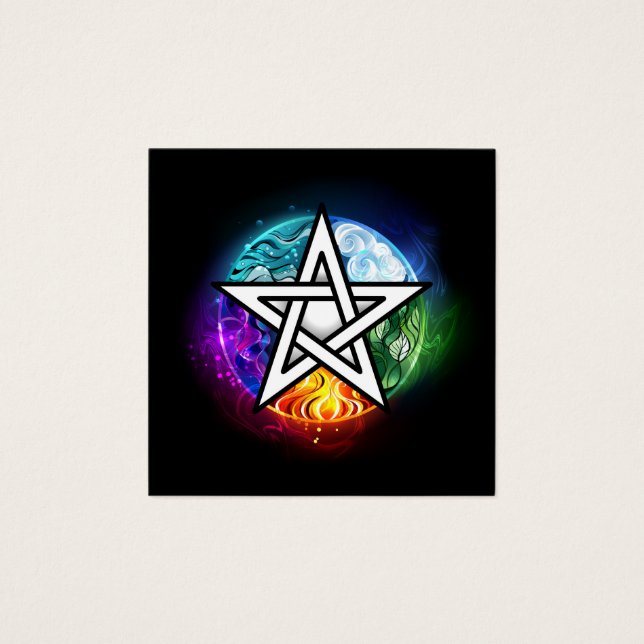 pentagramme du Wiccan (Devant)