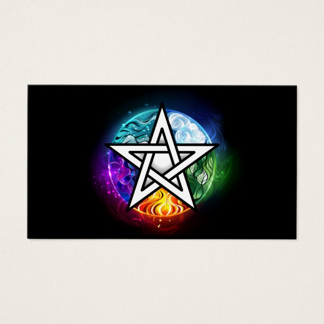 pentagramme du Wiccan (Devant)