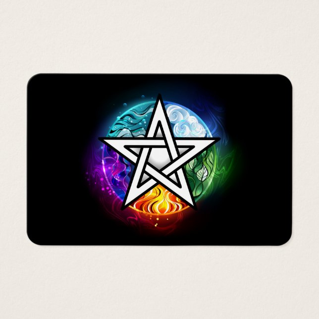 pentagramme du Wiccan (Devant)