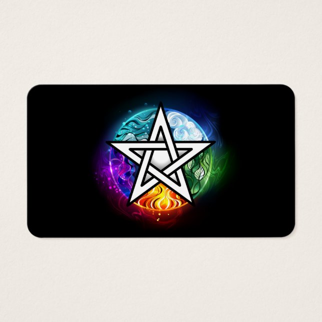 pentagramme du Wiccan (Devant)