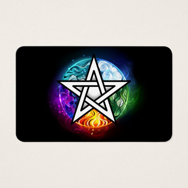 pentagramme du Wiccan (Devant)