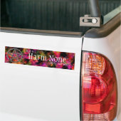 Pentakels: Zilver Bumpersticker (Op Truck)