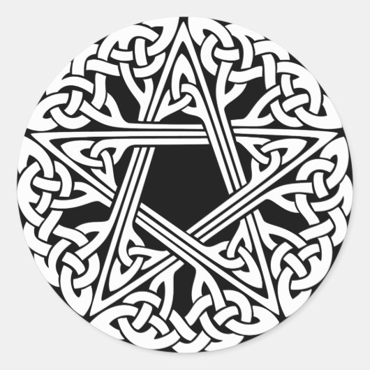 Pentastar Sticker b/w (Voorkant)