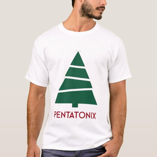 Pentatonix Kerstmis T-shirt (Voorkant)