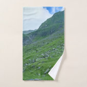 Pente Alpine Transfagarasan – Photographie de Roum (Serviette à main)