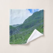Pente Alpine Transfagarasan – Photographie de Roum (Gant de toilette)
