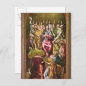 Pentecost, c.1604-14 briefkaart (Voorkant / Achterkant)