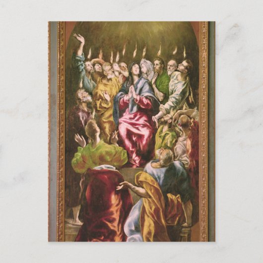 Pentecost, c.1604-14 briefkaart (Voorkant)