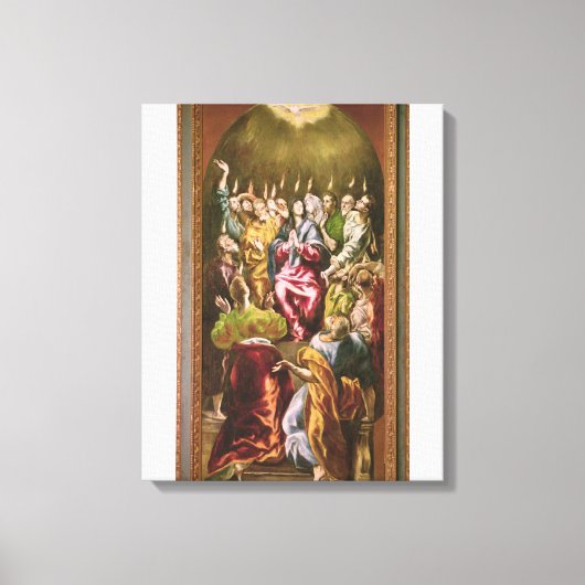 Pentecost, c.1604-14 canvas afdruk (Voorkant)