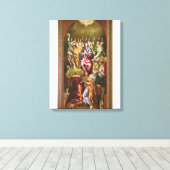 Pentecost, c.1604-14 canvas afdruk (Insitu (Houten vloer))