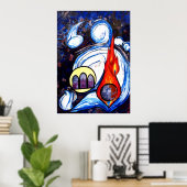 Pentecost Collage Poster (Thuiskantoor)