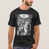 Pentecost Dove Tongues of Fire Flame Heilige Geest T-shirt (Voorkant)