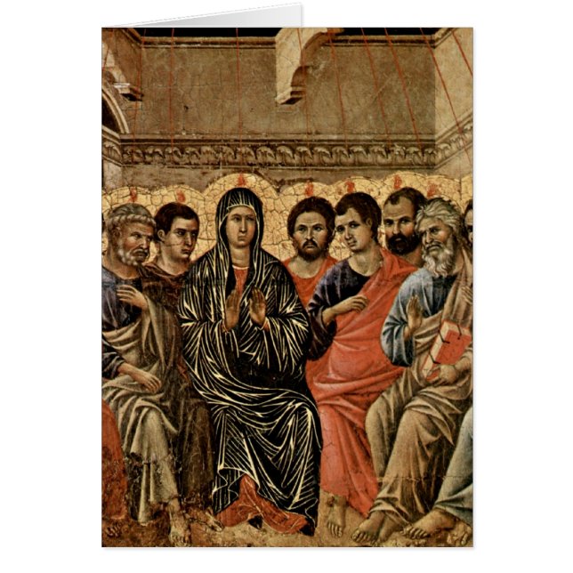 Pentecost van Duccio (Voorkant)