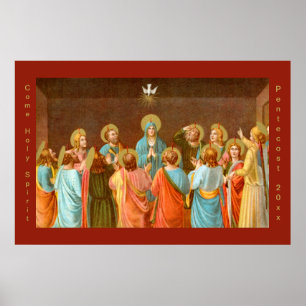 Pentecost: Verdaling van de Heilige Geest (SB 01) Poster