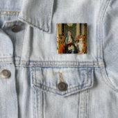 Pentecost Vierkante Button 5,1 Cm (In situ)