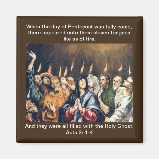 Pentecôte - Aimant (Devant)