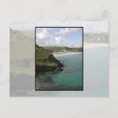 Pentewan. Cornwall. Schilderachtig uitzicht aan de Briefkaart (Voorkant)