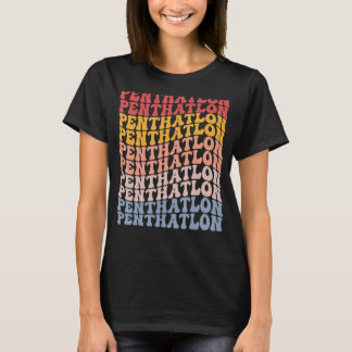 Penthatlon Groovy Retro Sport T-shirt