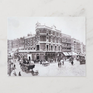 Pentonville Road scene, Islington, Londen Briefkaart