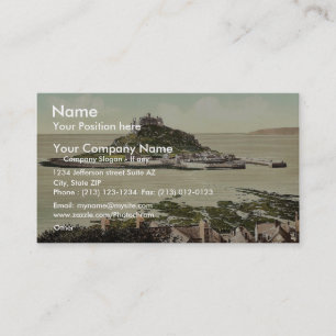 Penzance, St. Michael's Mount, Cornwall, England Visitekaartje