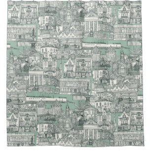 Penzance toile balsem eend ei douchegordijn