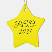 PEO Star Ornament 2021 (Links)