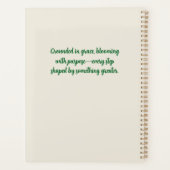 Peoné en rose et blanc sur bois rustique (Dos)