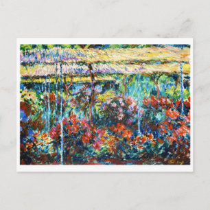 Peonies, 1887 Claude Monet cool, oud, meester Briefkaart
