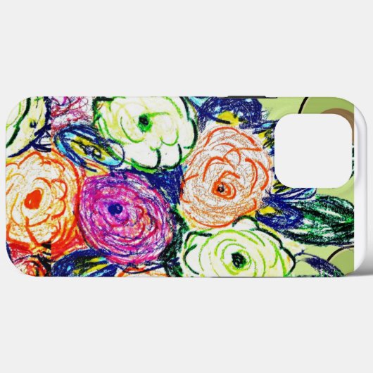 Peonies Arrangement iPhone / coque ipad (Verso (horizontal))