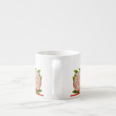 Peonies assortées sur une Mug d'Espresso (Dos)