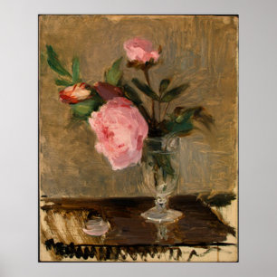 Peonies Berthe Morisot Fine Art Poster