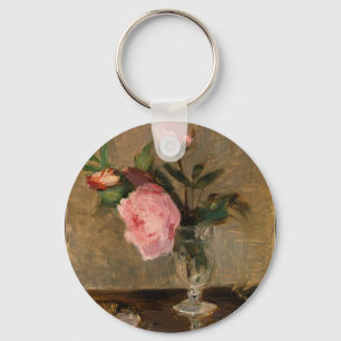 Peonies Berthe Morisot Fine Art Sleutelhanger