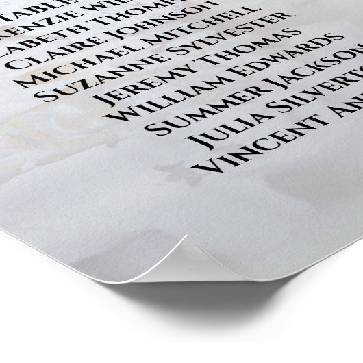 Peonies blanches Coeurs 4 Table Mariage Tableau de (Coin)