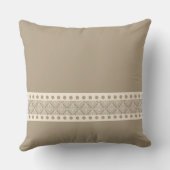 PÉONIES BLEUES & DAMASK - Coussin (Verso)