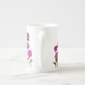 Peonies Bone China Mok (Achterkant)