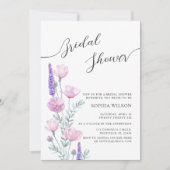 Peonies Bridal Shower Invitation (Devant)