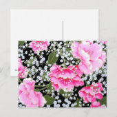 Peonies Briefkaart (Voorkant / Achterkant)