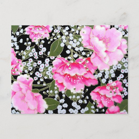 Peonies Briefkaart (Voorkant)