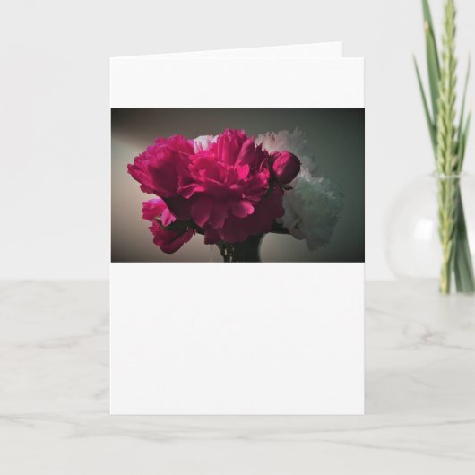 Peonies, carte (Devant)