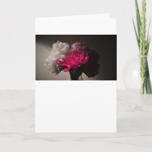 Peonies, carte (Devant)